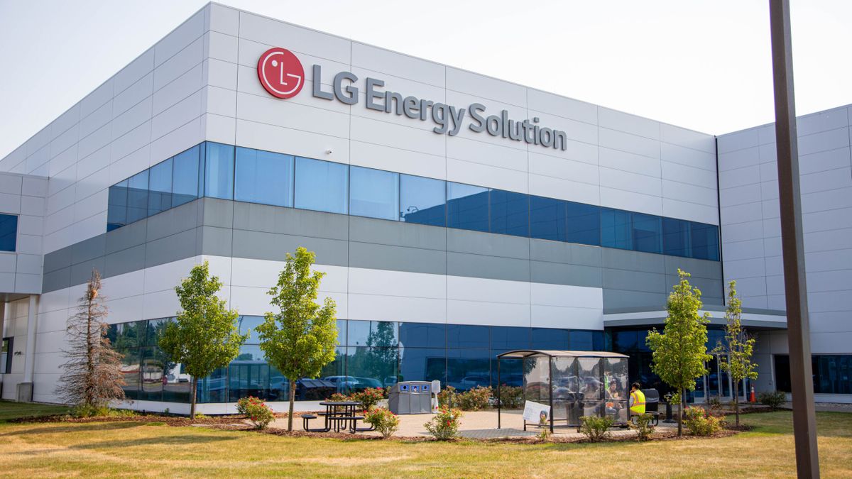 An LG Energy Solution site.